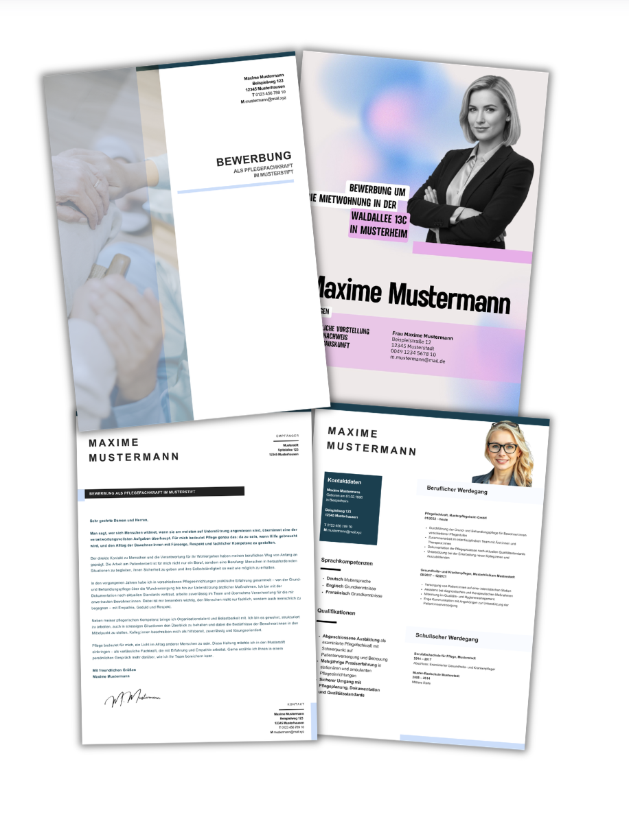 Bewerbung Unterlagen